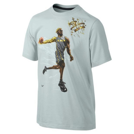 Lebron Camiseta König des Hofes Niñ@ (301/gris)