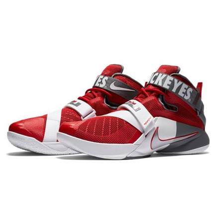 Lebron Soldier IX Premium "Ohio State" (601/red/silber/wite)