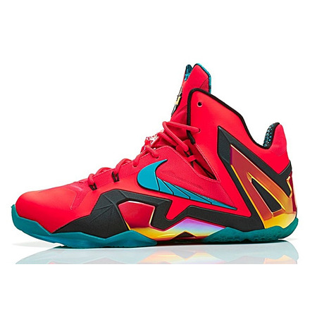 Lebron XI Elite "Superhero" (600/lasercrimson/turbogreen/black)