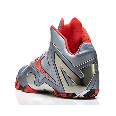 Lebron XI Team Series "Wolf Grey" (001/wolfgrey/crimson/grey)