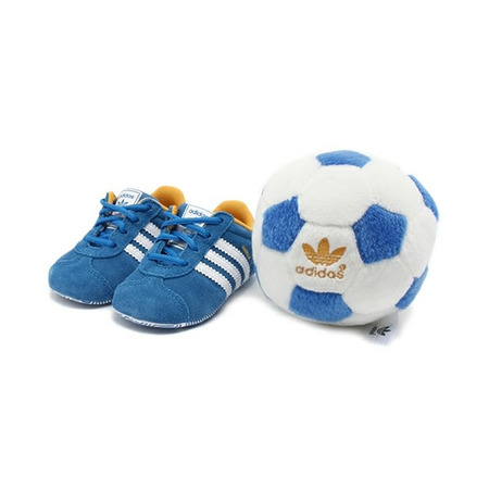 Adidas Original Zapatillas Bebé Gazelle Geschenkset (royal/blanco)