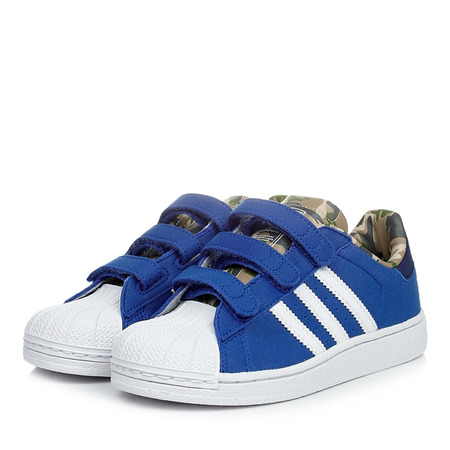 Original Adidas Superstar 2 CF C (28-35/blue/white/camuflage)