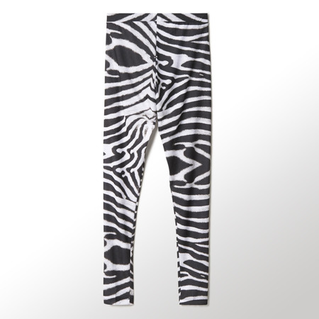 Original weibliche Leggings Zebra (schwarz/weiß)