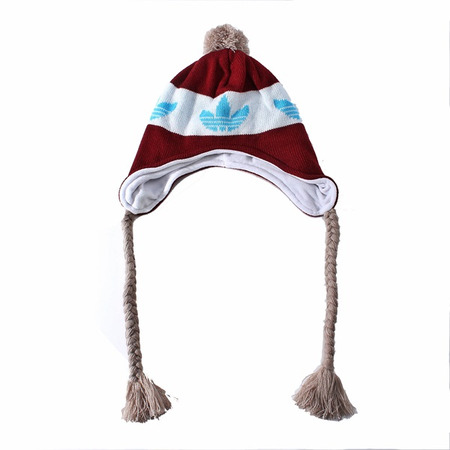 Original Adidas Gorro peruanischen Stil (Bürde/Weiß/Blau)