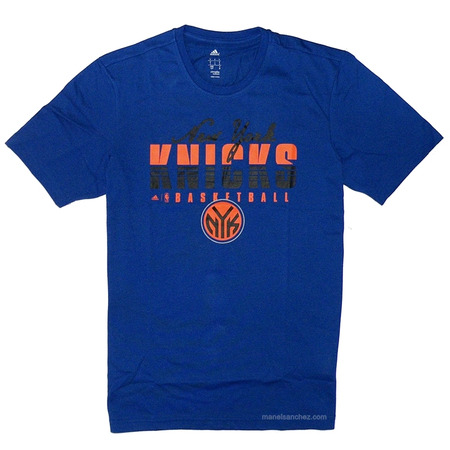 Adidas Camiseta NBA New York Knicks Fan Winter (azul/naranja)