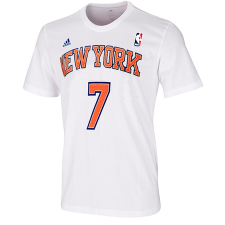 Adidas Camiseta NBA Spielzeit Anthony No 7 (blanco/naranja/azul)