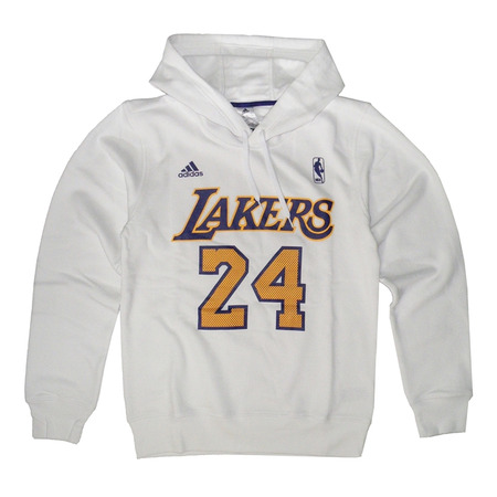 Adidas Sudadera NBA Lakers Bryant No 24 Spielzeit (weiß)