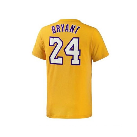 Adidas Camiseta Niño NBA Spielzeit Bryant No 24 (gelb)