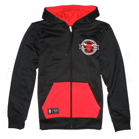 Adidas Sudadera Niño NBA Chicago Bulls Fan Winter FZ (schwarz/rot)