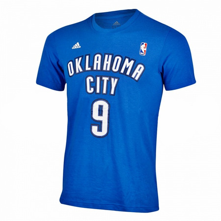 Adidas Camiseta NBA Spielzeit Ibaka No9 (azul)