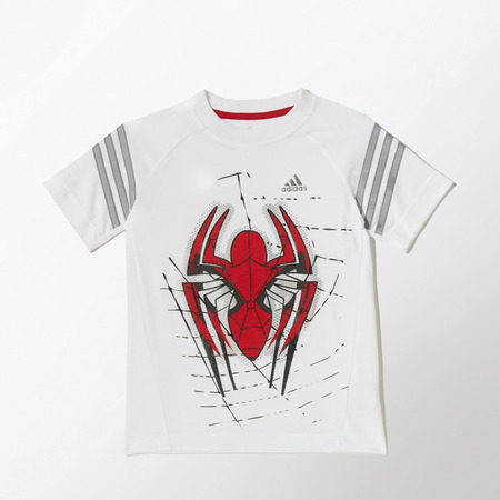 Adidas Kinderhemd Marvel Spider-Man (weiß)