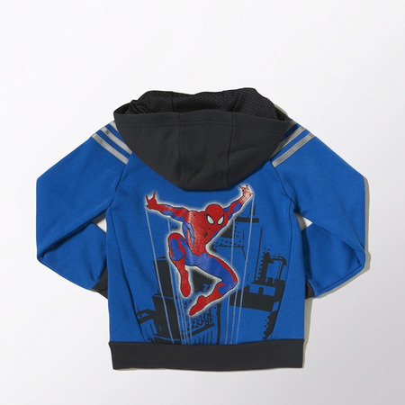 Adidas Chándal Capucha Niño Marvel Spider-Man FZ (blau/gris/rot)