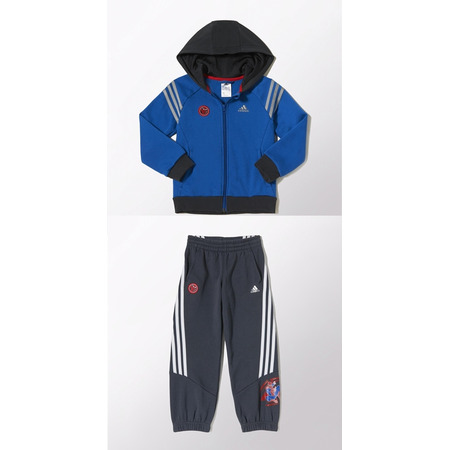 Adidas Chándal Capucha Niño Marvel Spider-Man FZ (blau/gris/rot)