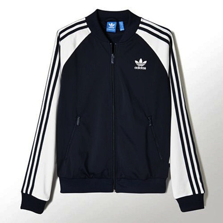 Original Adidas Supergirl Knick Tiger Jacke (marin/weiß)