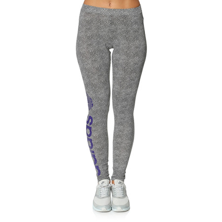 Adidas Original NBA Leggings Mujer Lakers (gris/pura)