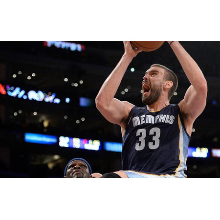 Adidas Camiseta Replica Marc Gasol Grizzlies (blau)