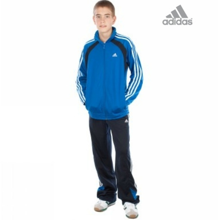 Adidas Chandal Y Classic Knit TS OH (Asul/blanco/marino)