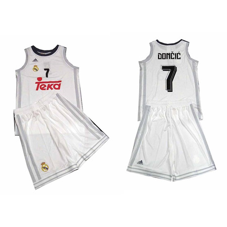 Pack Niño Luka Doncic Real Madrid Basket 2015/16 (blanco/negro)