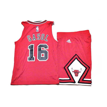 Pack Pau Gasol Chicago Bulls Niño (rot/weiß/schwarz)