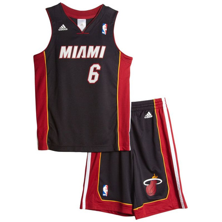 Pack Lebron James Miami Child (schwarz/rot)