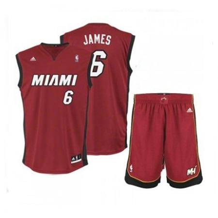 Pack Lebron James Heat Child (rot/weiß)