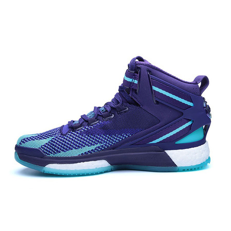 D Rose Primeknit Boost 6 "Blue Glow" (dunkelviolett/blauer Glanz)