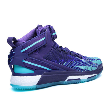 D Rose Primeknit Boost 6 "Blue Glow" (dunkelviolett/blauer Glanz)