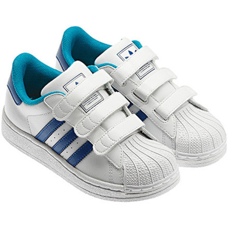 Adidas Superstar 2 Junior (weiß/blau)