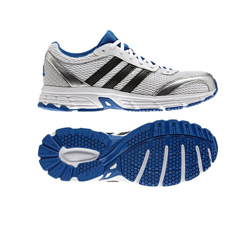 Adidas Running Vanquish 6 Herren (weiß/silber/schwarz/blau)