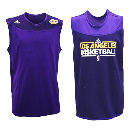 Adidas Camiseta Reversible Angeles Lakers (purpura)