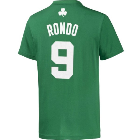 Adidas Camiseta NBA Spielzeit Rondo No 9 (verde/blanco)