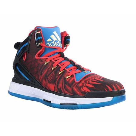 Adidas D Rose 6 Boost "Fire Monkey" (negro/rojo/azul)