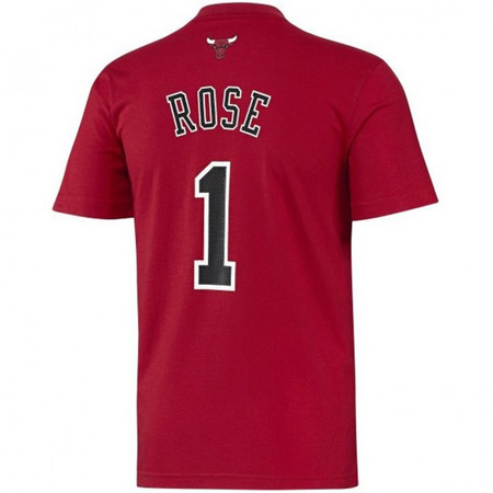 Adidas NBA Niño Camiseta Gametime Rose Bulls No1 (rot)