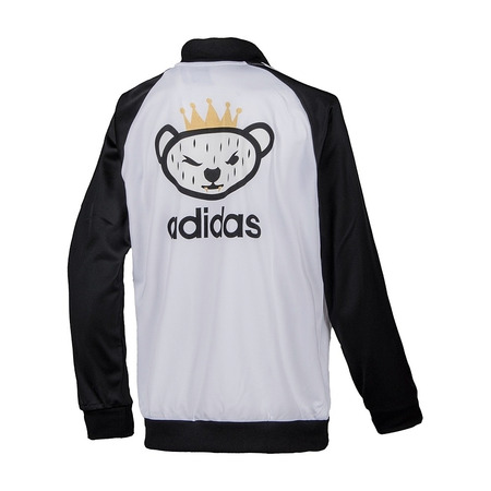 Adidas Original Nigo Bear Superstar Track Top (blanco/negro)