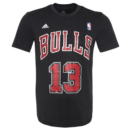 Adidas Camiseta NBA Spielzeit Noah Noah No 13 (negro/rojo)