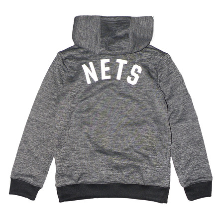 Adidas Sudadera Niño NBA Brooklyn Netze Fan Winter FZ (gris)