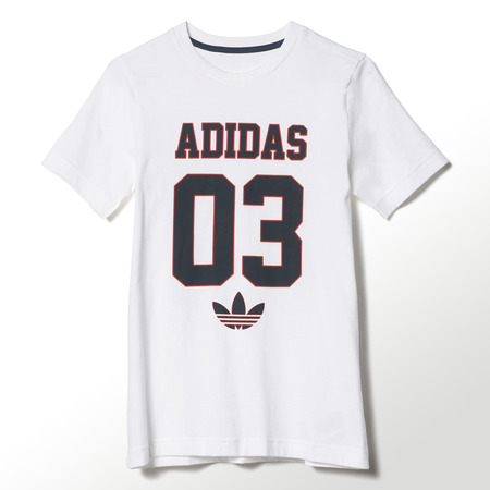 Original Adidas Camiseta Niño Concrete Jungle (weiß)