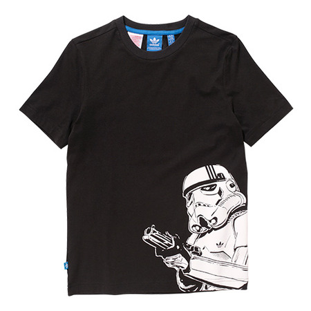 Adidas Originals Camiseta Niño Star Wars Storm Trooper (negro)