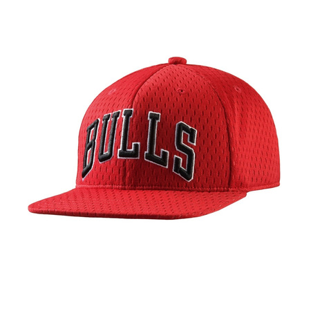 Original Adidas NBA Gorra Mesh Chicago Bulls (rot/schwarz/rot)