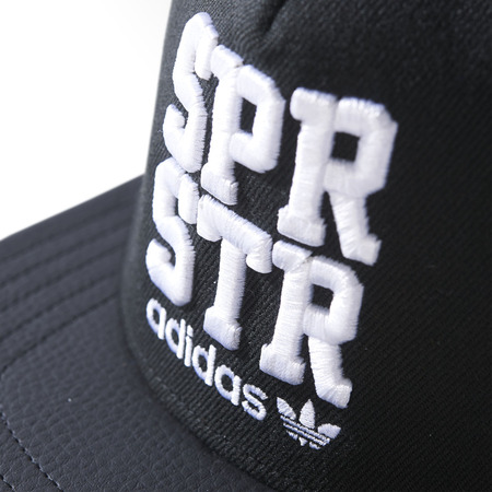 Original Adidas Superstar Snap-Back (schwarz/weiß)