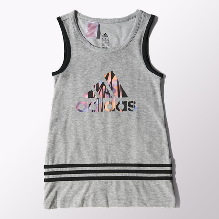 Adidas Camiseta Tirantes Niña Garderobe Style (gris)