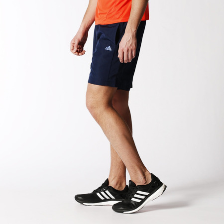 Adidas Short Hombre Base (marino/bright rot)