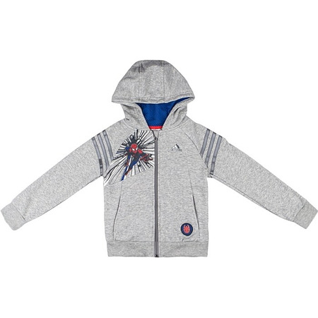 Adidas Teandal Capucha Marvel Spider-Man FZ (gris/griscuro)