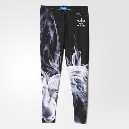 Adidas Originals Legging White Smoke Rita Jetzt (negro/blanco)