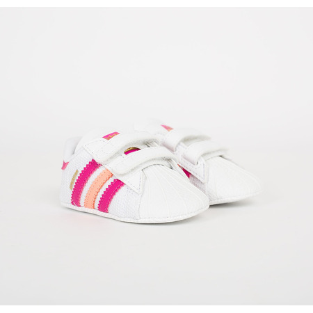 Adidas Superstar Crib (blancho/pink/sweet)