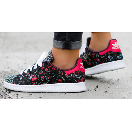 Adidas Originals Stan Smith "Flower" (negro/multicolor)