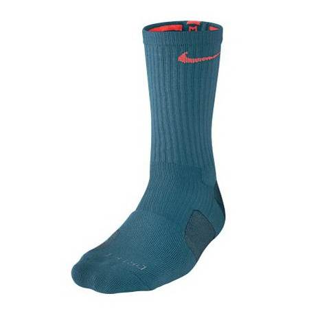 Calcetines Nike Drike-FIT Elite Crew (488 / AzulCeniza / Coral)