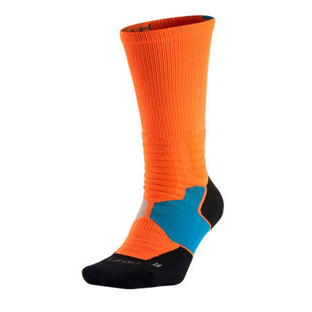 Calcetines Nike Hyper Elite Basket Crew (877/orange/blaue Lagune)