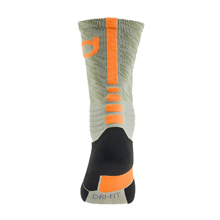 KD Calcetines Hyper Elite Crew (054/lunar grey/brcrimson)