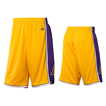 Adidas Short Lakers (amarillo)